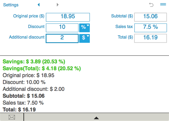 Discount Calculator screenshot 2