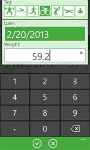 My Weight Diary screenshot 2