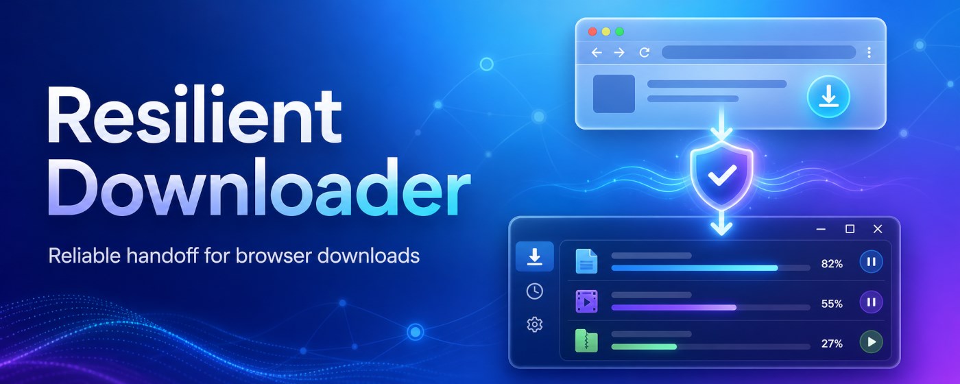 Resilient Downloader marquee promo image