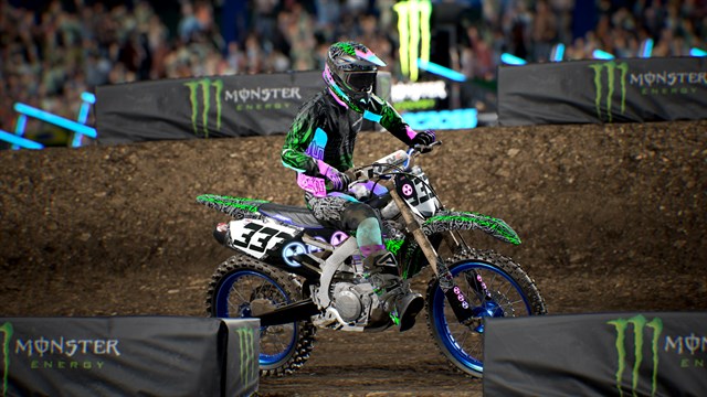 Monster Energy Supercross 4 - Customization Pack Neon - Xbox Series X|S screenshot 3