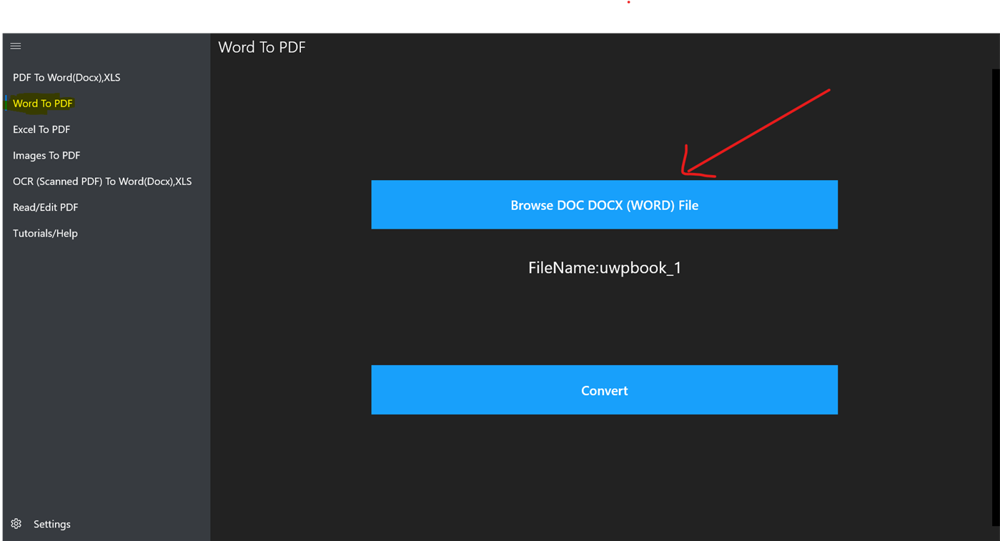 #9. PDF Converter: PDF File Converter (Windows) بواسطة: finetuneapps