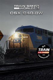 Train Sim World® 2: CSX C40-8W (Train Sim World® 3 Compatible)