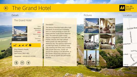 AA Hotel Guide screenshot 1
