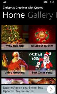 Christmas Greetings with Quotes screenshot 1