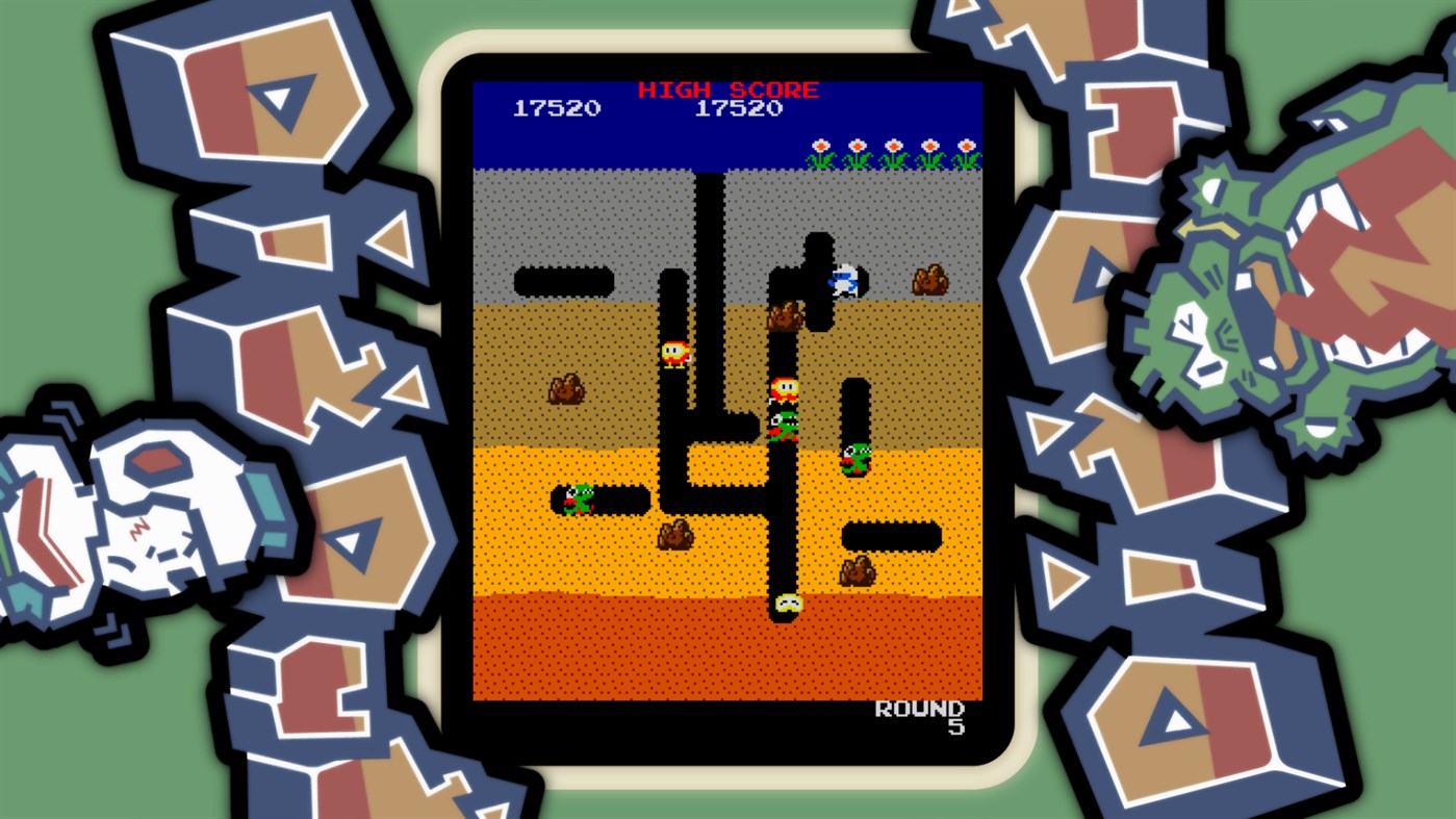 #4. ARCADE GAME SERIES: DIG DUG (Xbox) بواسطة: BANDAI NAMCO Entertainment