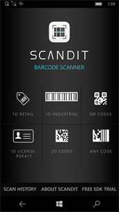 Scandit Barcode Scanner for Phones screenshot 1