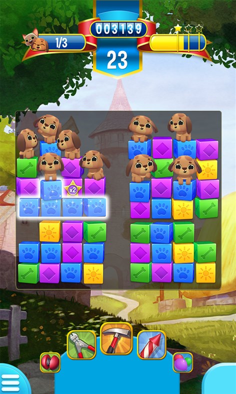 #1. Pet Rescue Saga (Windows) By: king.com