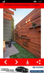 Modern Fence Design Images screenshot 3
