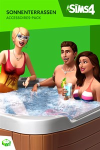 Die Sims™ 4 Sonnenterrassen-Accessoires – Verpackung