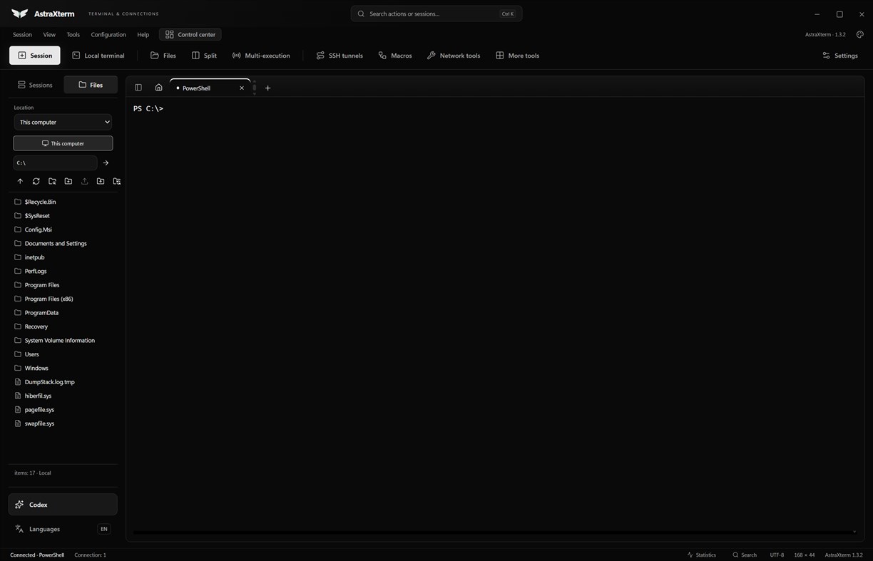 #2. AstraXterm (Windows) Af: AstraXterm