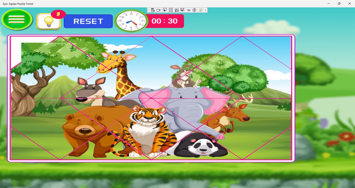 #8. Epic Jigsaw Puzzle Forest (Windows) 由: Kishan Ghaghada