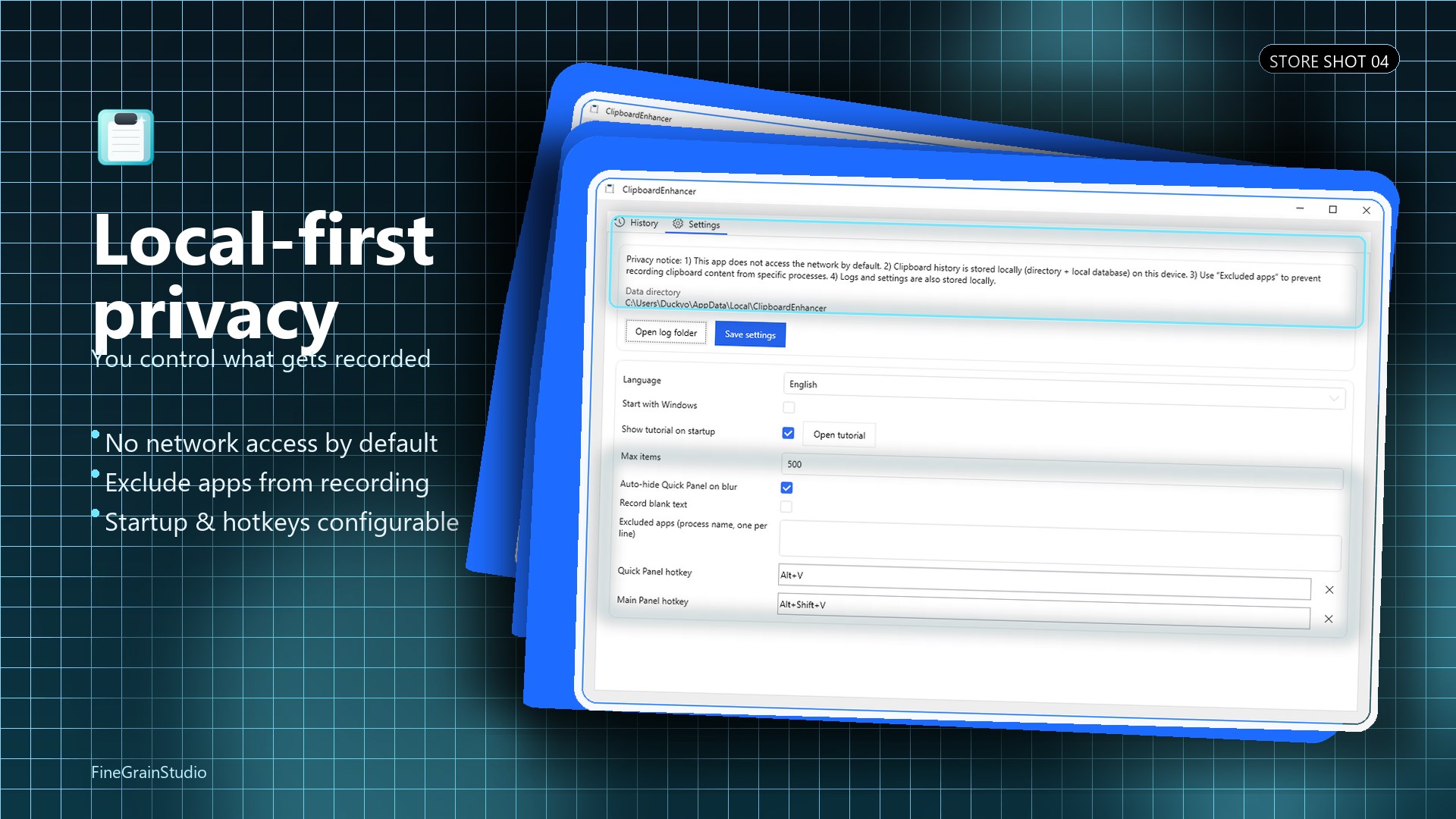 Clipboard Enhancer - Windows に無料でダウンロードしてインストール