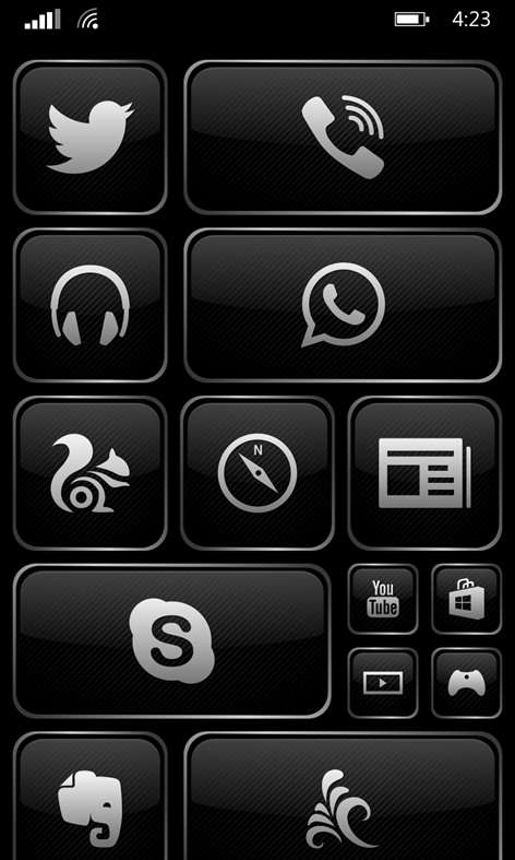 Jet Black Tile Pack Screenshots 2
