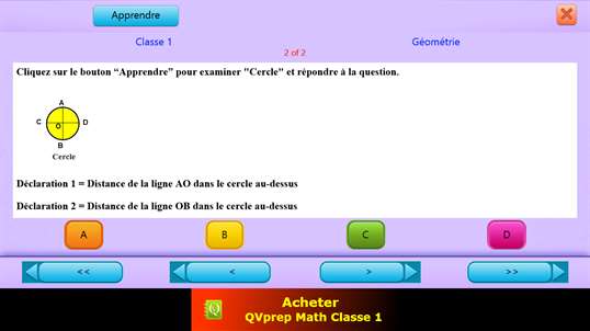 QVprep Lite Math Classe 1 screenshot 9