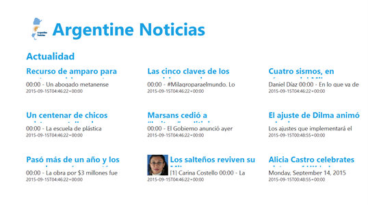 Argentine Noticias screenshot 1