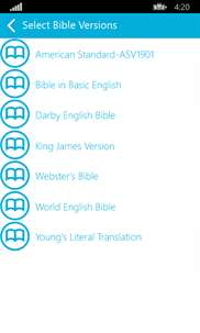 Bibles screenshot 1