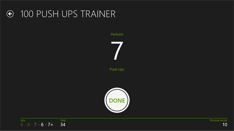 100 Push Ups Trainer Screenshots 2