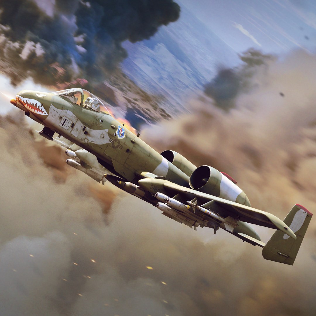 Скриншот №6 к War Thunder - Комплект A-10A Thunderbolt ранний
