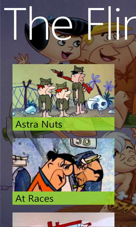 Flintstones cartoon Screenshots 1