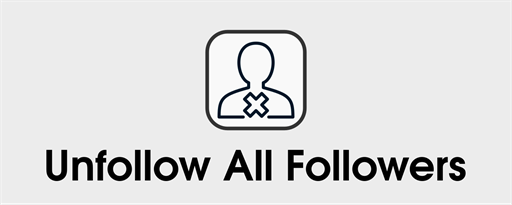 Unfollow All Followers - U.A.F marquee promo image