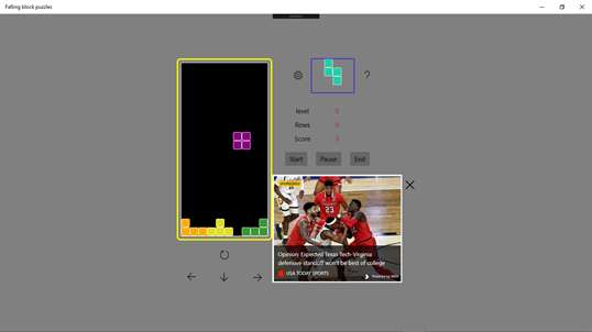Falling block puzzles screenshot 1
