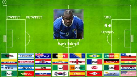 FIFA Player Country Quiz screenshot 2