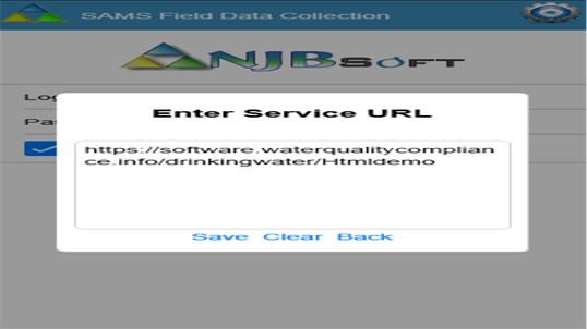 SAMS Field Data Collection screenshot 2