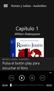 Romeo y Julieta - Audiolibro screenshot 3