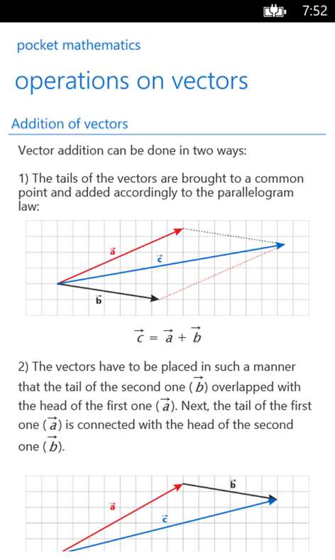 Pocket Mathematics Screenshots 2