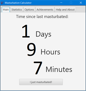 Masturbation Calculator screenshot 1