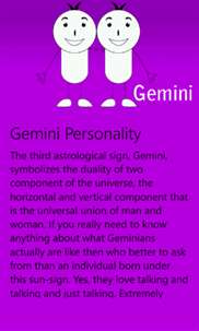 Gemini Personality screenshot 2