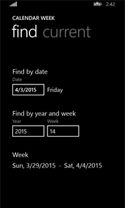 Calendar Week screenshot 2