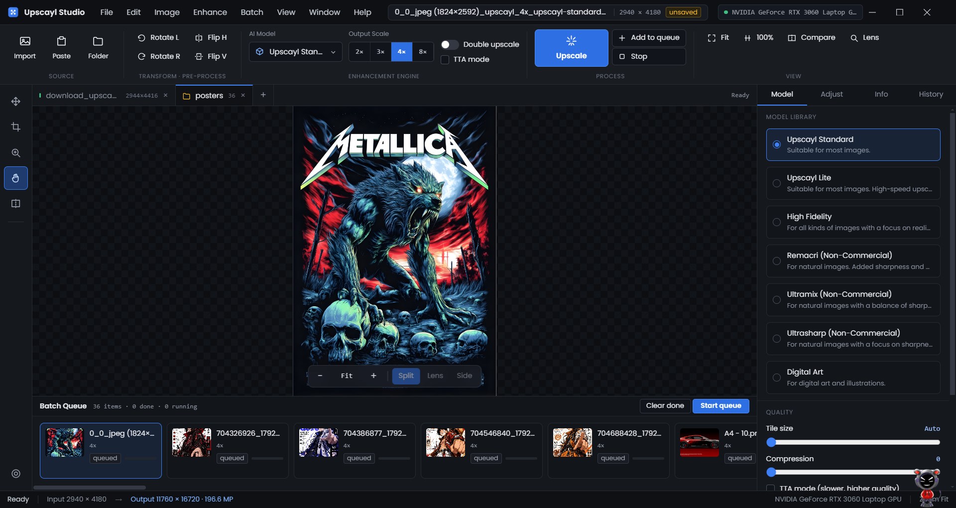 Upscayl Studio screenshot