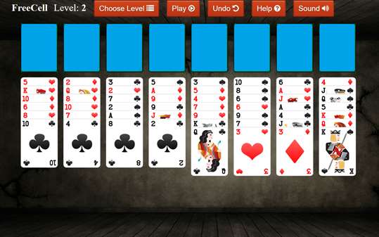 iFreeCell Solitaire screenshot 2