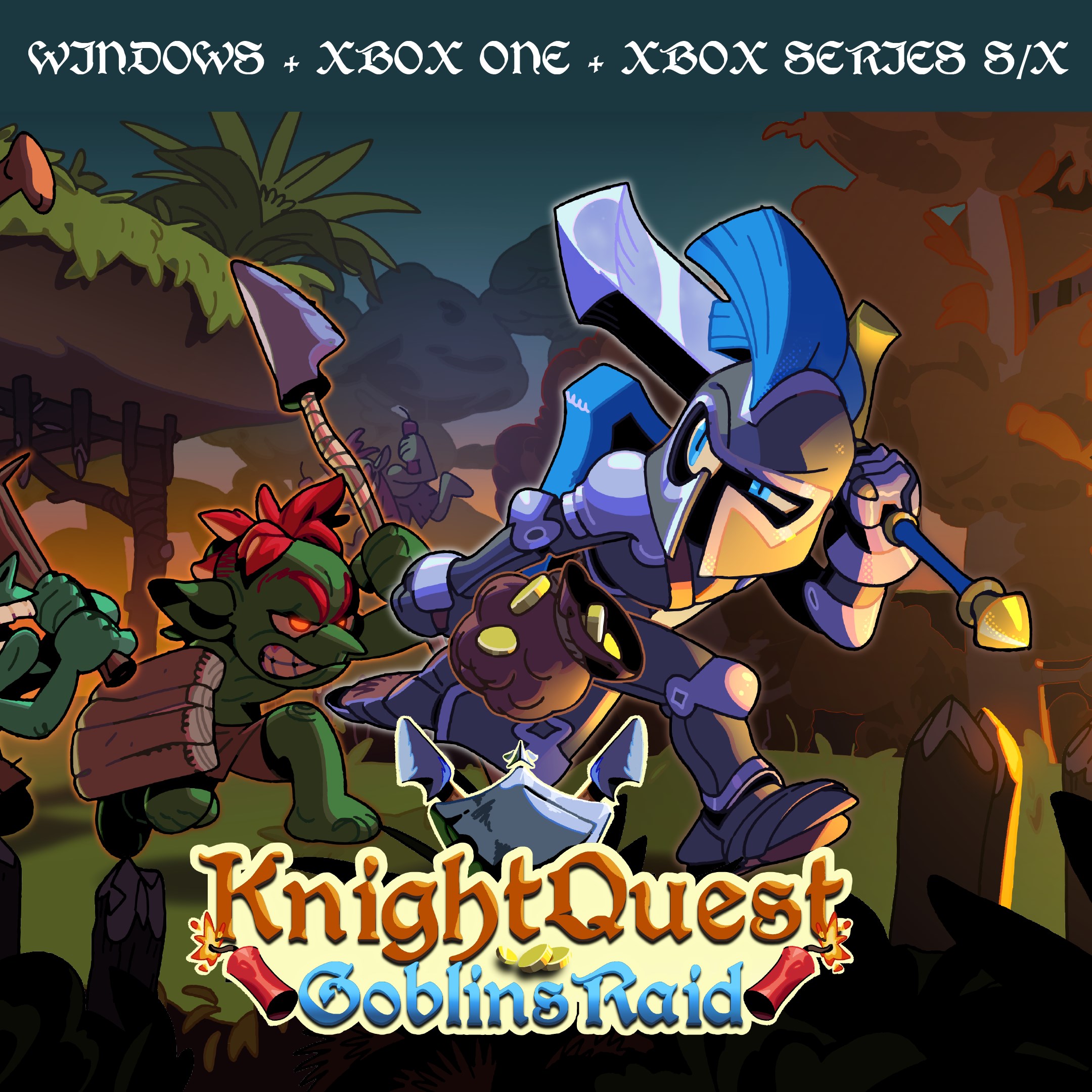 Knight Quest: Goblins Raid Xbox + Windows Bundle