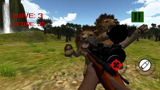 Real Lion : Wolf Jungle Hunt screenshot 4