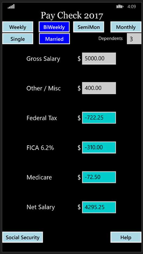 Pay Check Screenshots 2
