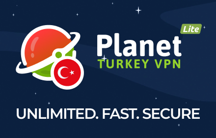 VPN Turkey - Planet VPN lite Proxy small promo image