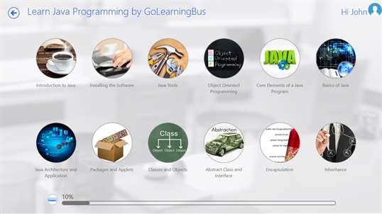 Learn Java Programming via Videos by GoLearningBus screenshot 4