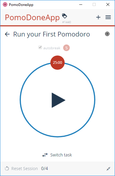 【图】PomoDoneApp – Your Task List’s Productivity Timer(截图1)