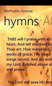 Methodist Hymnal screenshot 2