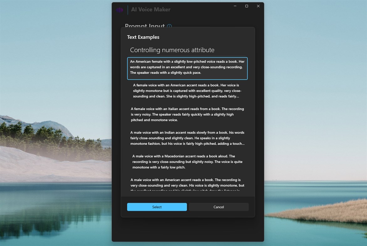 #2. AI Voice Maker (Windows) Oleh: SCORPIOX