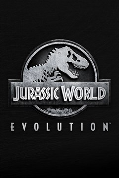 Cover poster for Jurassic World Evolution