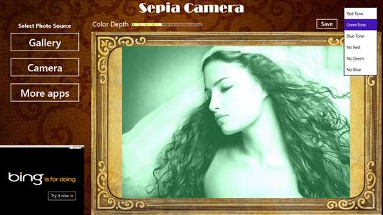 Sepia Camera screenshot 2