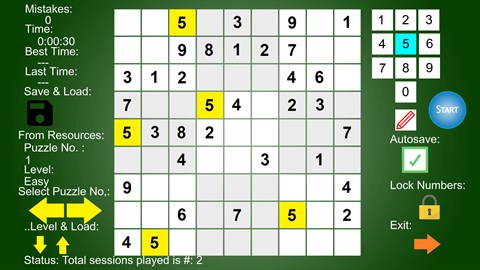 Jogue Jogo Sudoku grátis