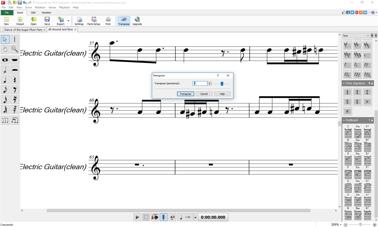 #3. Crescendo Music Notation Express Edition (Windows) Bởi: NCH Software