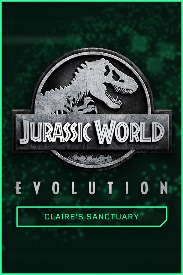 Jurassic World Evolution: Claire's Sanctuary Xbox Series X|S and Xbox One cover art