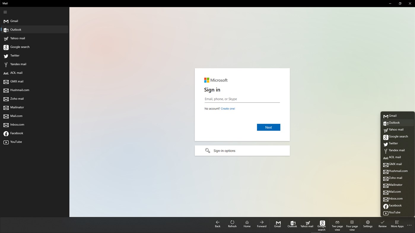 #9. Mail (Windows) By: eyacker.com