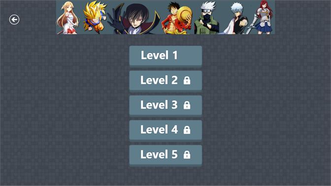 Anime Quiz Level 3 Answers