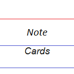 Note Cards